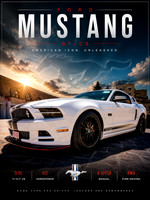 Ford Mustang GT/CS – American Icon Unleashed | Limited Edition Automotive Fine Art Print