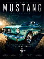 1965 Ford Mustang 289 Hardtop – Timeless by Design | Limited Edition Automotive Fine Art Print