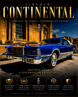 Lincoln Continental 1969 – Statement of Excellence | Limited Edition Automotive Fine Art Print