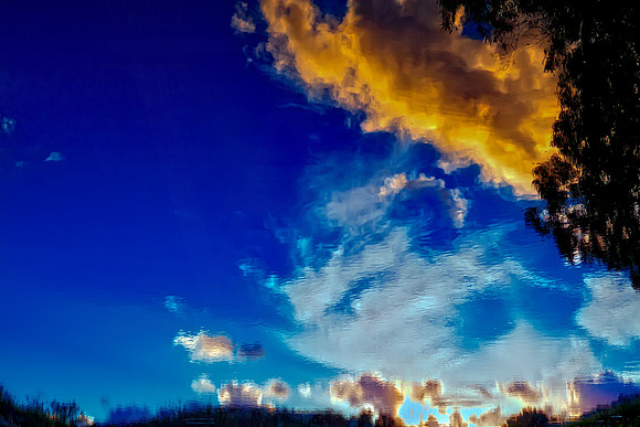 Watery Skies