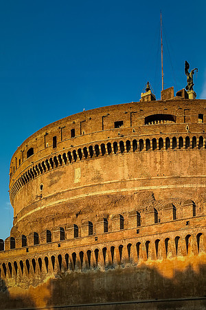 Golden Glow: Castel Sant'Angelo