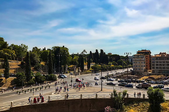 Colosseum View: Urban Life Drama