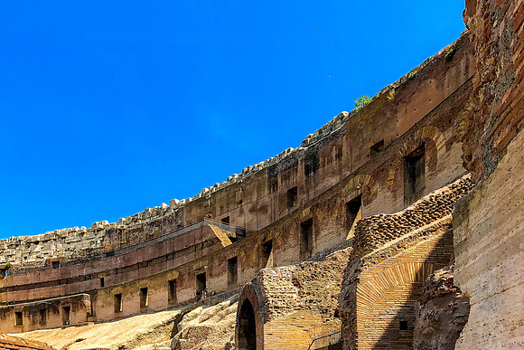 Colosseum Brickwork: Summer Skies