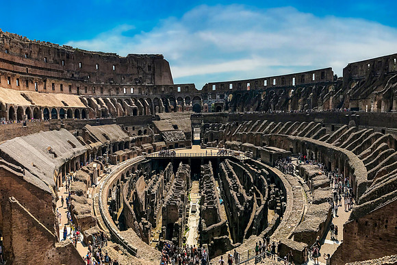 Colosseum Interior: Grandness Revealed