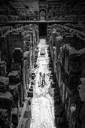 Colosseum Depths: Glimpse of History