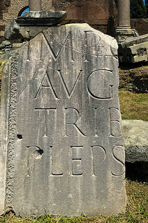 Roman Inscription Remnants