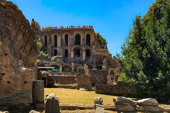 The Belvedere of the Palatine Hill