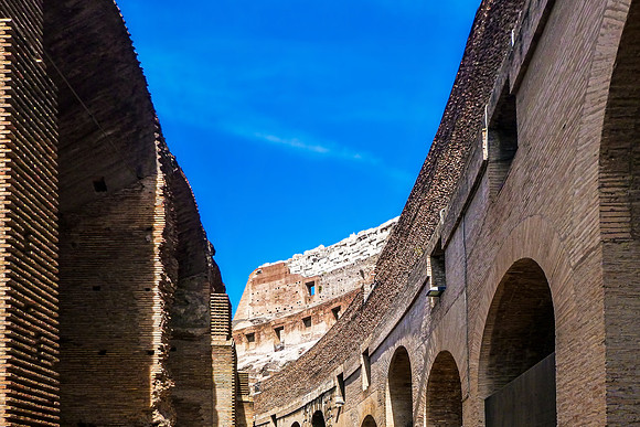 Colosseum Corridor: Ancient Majesty