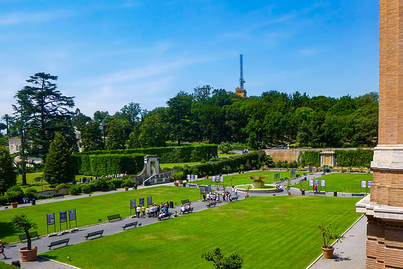 Vatican Gardens Vista