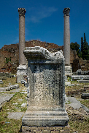 Ancient Inscription: Via Sacra