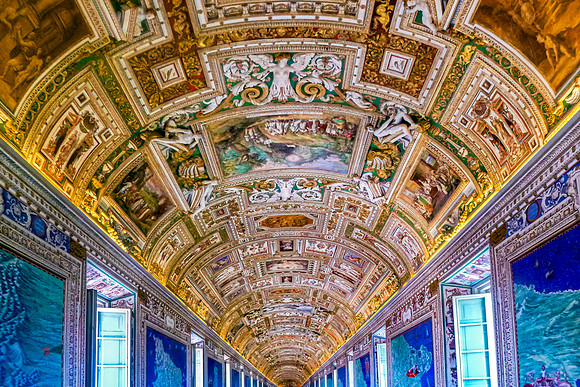 Ceiling Convergence: Vatican Maps
